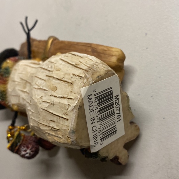 Farmhouse Style Snowman Ornament - Picture 5 of 6